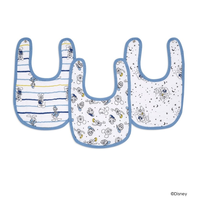 スナップビブ/ミッキースターゲイザー/3枚