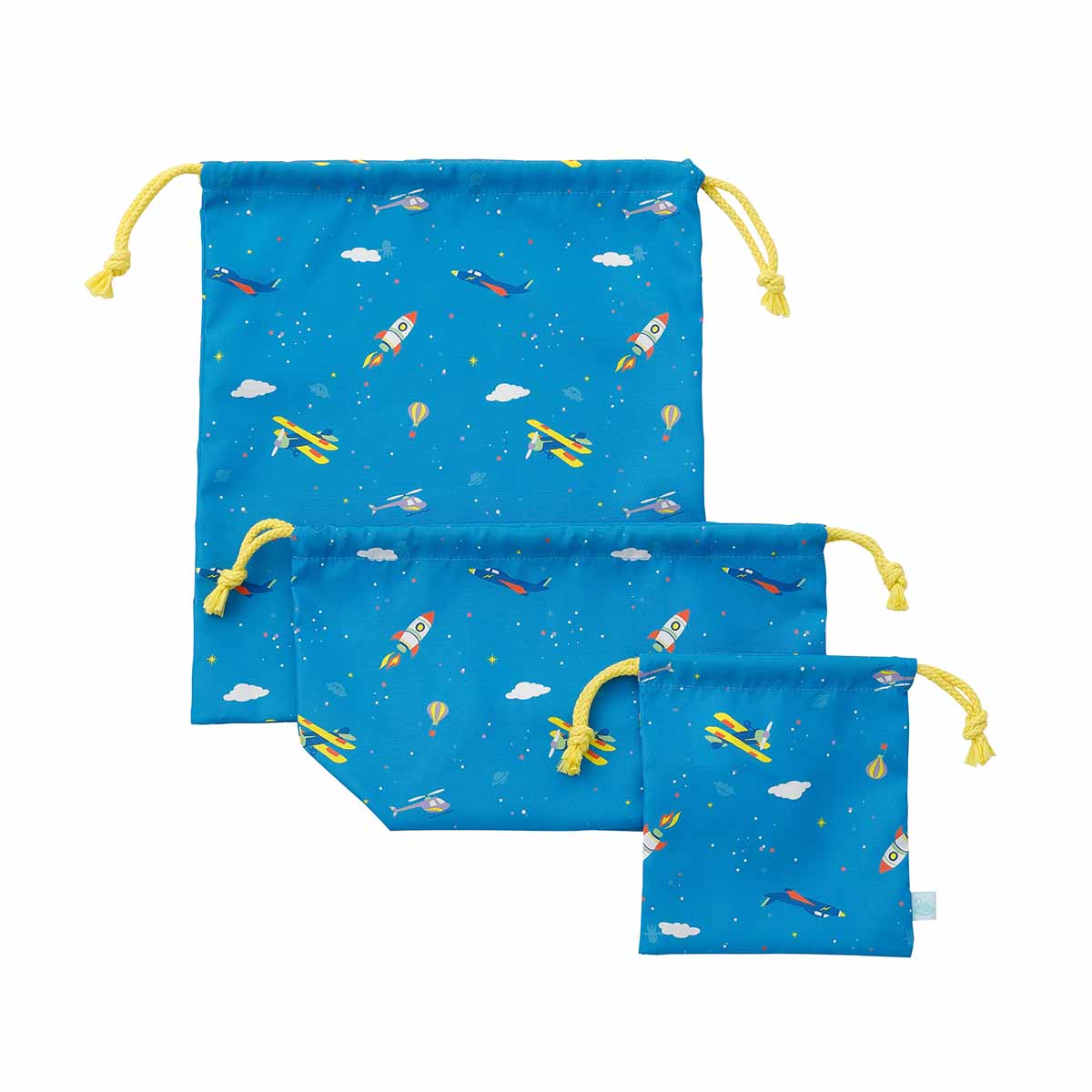 きんちゃく3枚セット/スペーストラベル