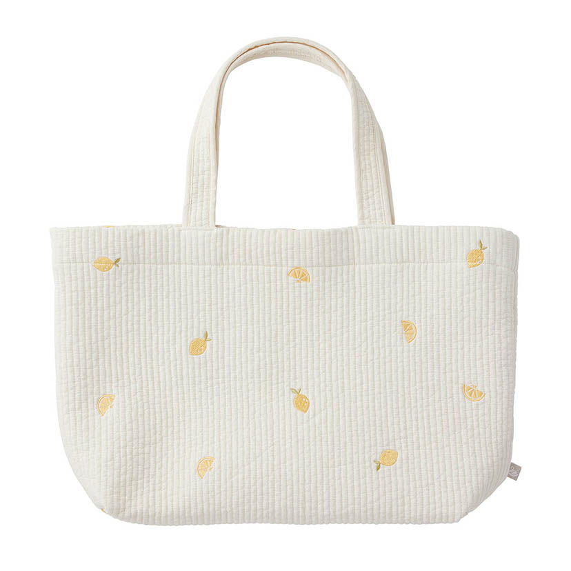 ヌビ・トートバッグ/レモン/イエロー