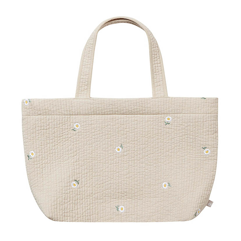 ヌビ・トートバッグ/デイジー/ベージュ