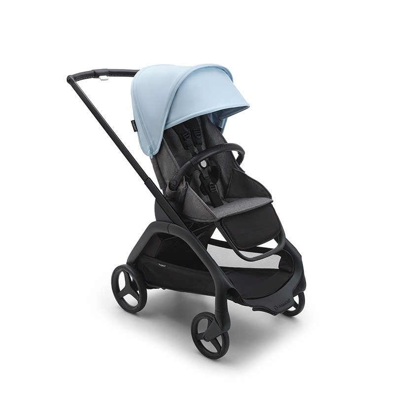 バガブードラゴンフライ/ブラック×グレイメランジ/スカイラインブルー