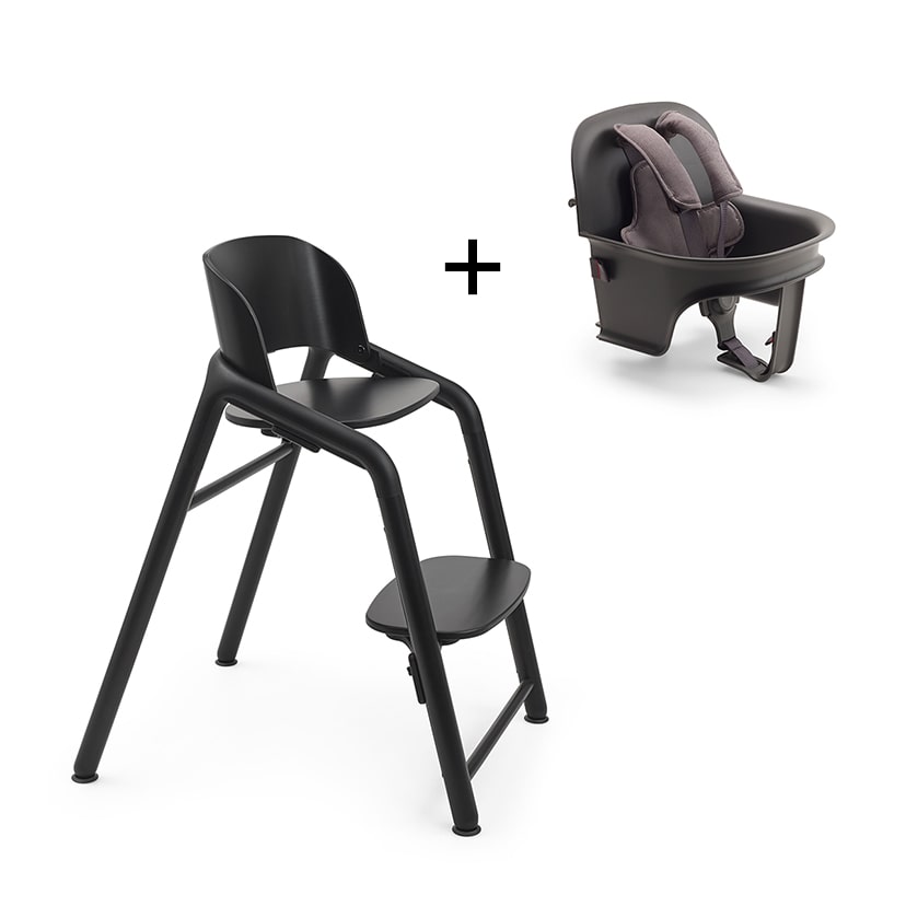 バガブー ジラフ ブラック/ベビーセットグレー