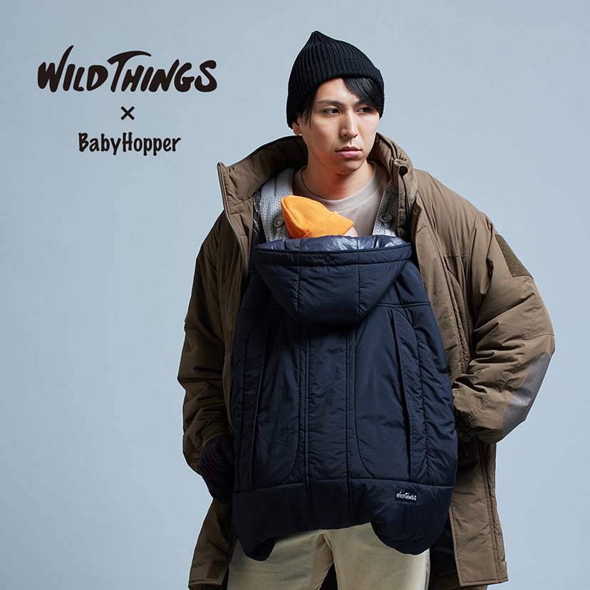 WILD THINGS(ワイルドシングス) モンスターパーカー防寒ケープ/ブラック