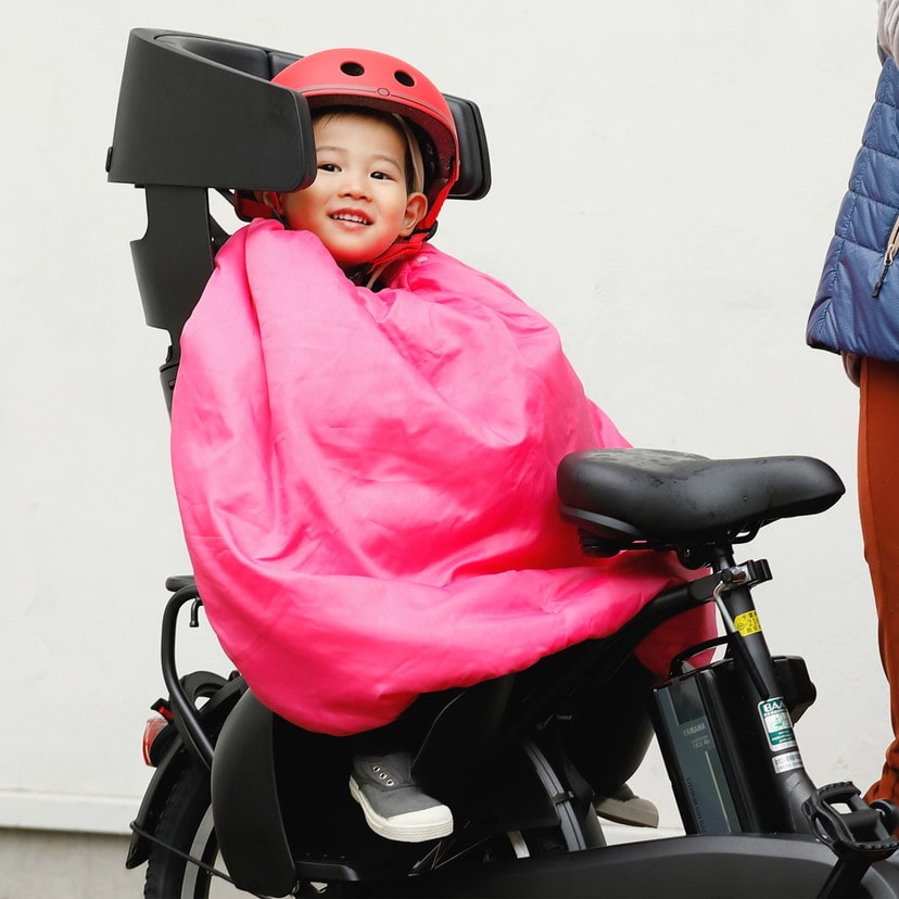 乗りもの用ケープ/ピンク