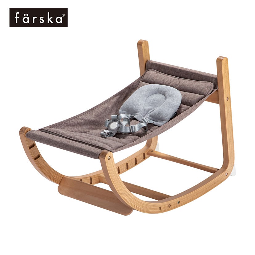 スクロールチェアOne/ココアブラウン