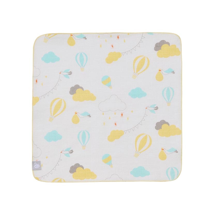 ガーゼハンカチ/サニーデイ/イエロー