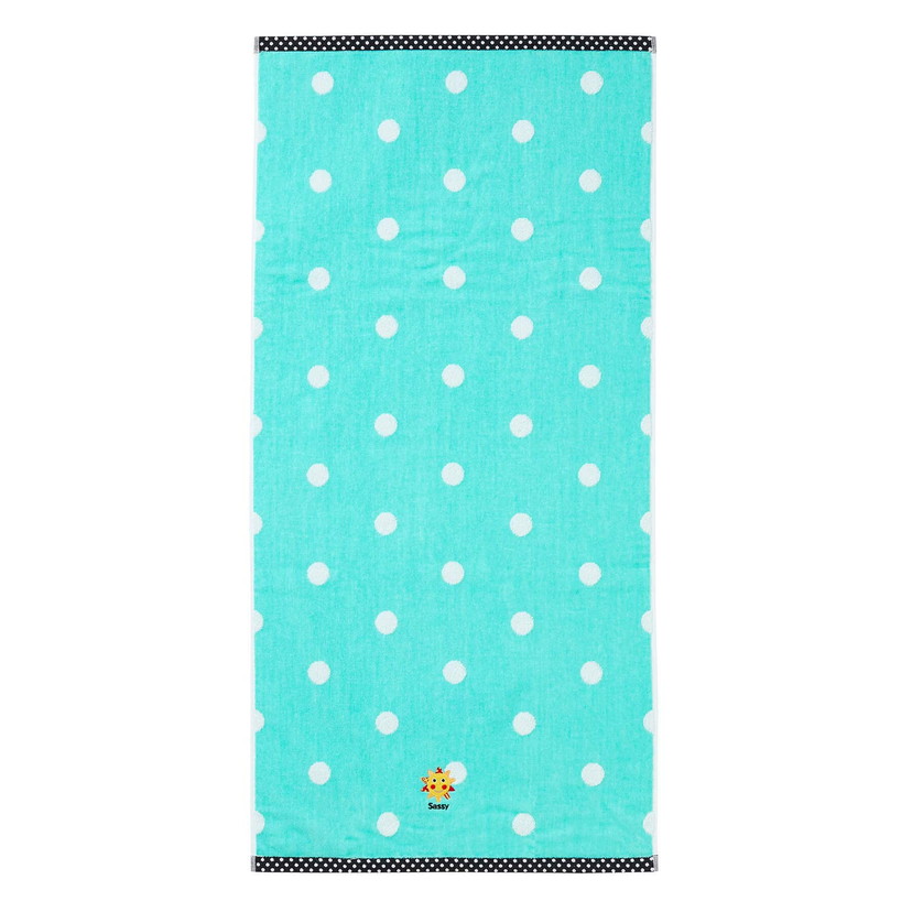 サッシー・バスタオル/ブルー/袋入