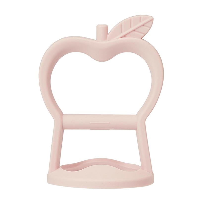 にぎにぎ歯がため/アップル/ピンク