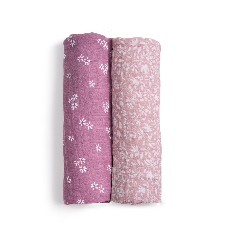 スワドル/ヘリテージフローラル/オーガニック/2枚