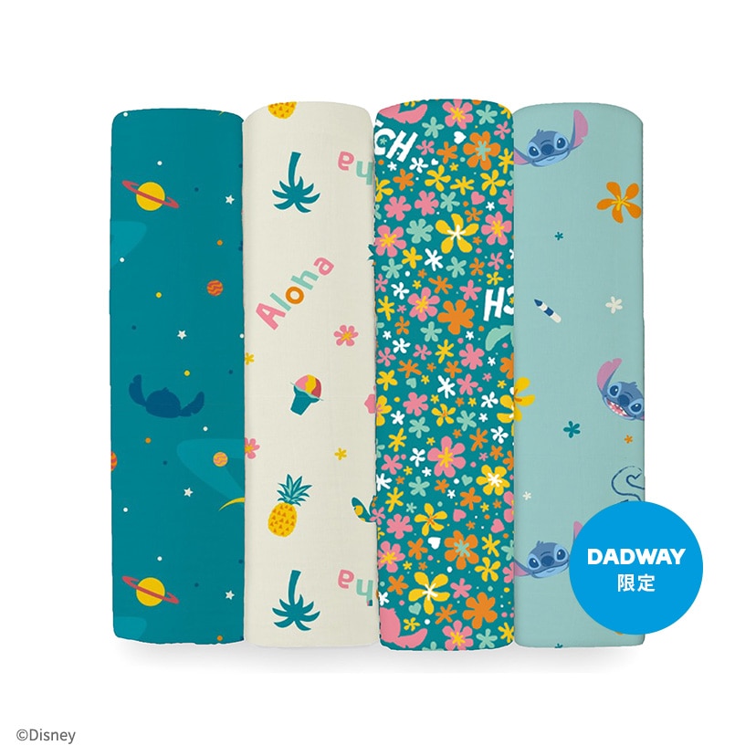 スワドル/スティッチ/4枚