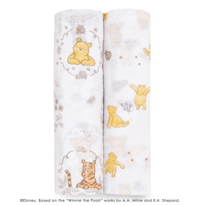 スワドル/くまのプーさん/ウィニー+フレンズ/2枚