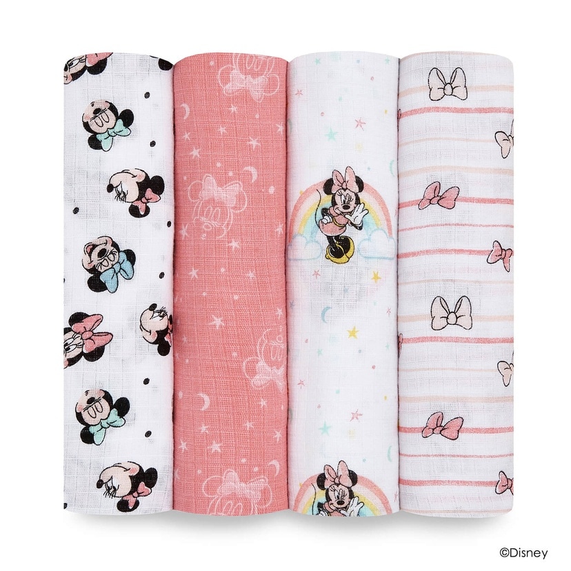 スワドル/ミニーレインボー/4枚