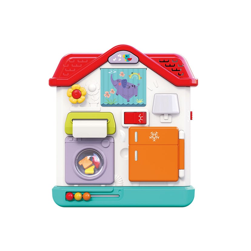 あけて回してひっぱってワクワク手あそびハウス