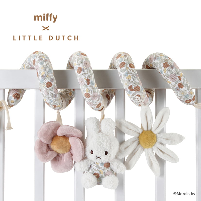 miffy x Little Dutch スパイラルトイ/ヴィンテージリトルフラワー