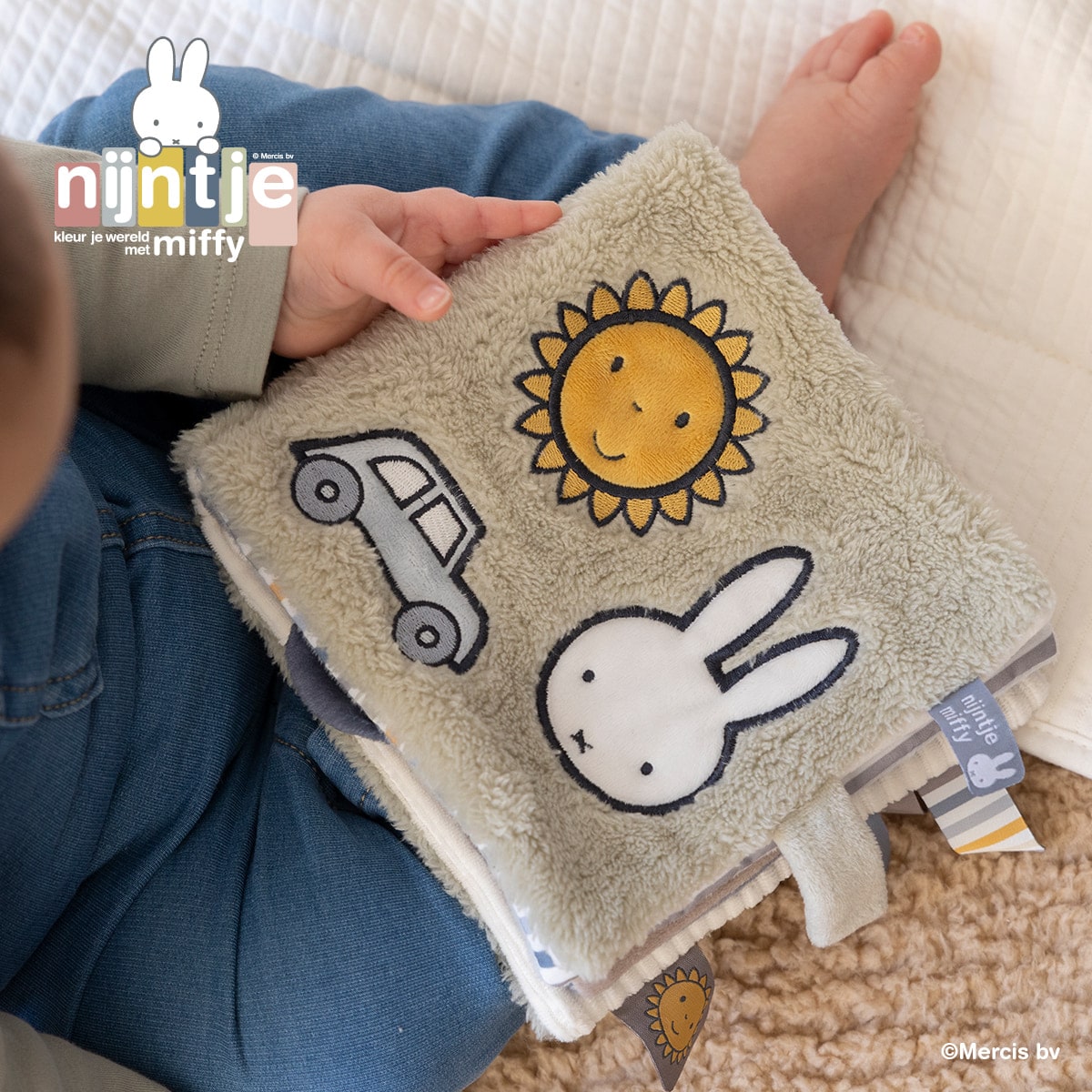 miffy ミッフィー布えほん/フラッフィー/ブルー